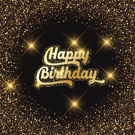 happy birthday glitter images